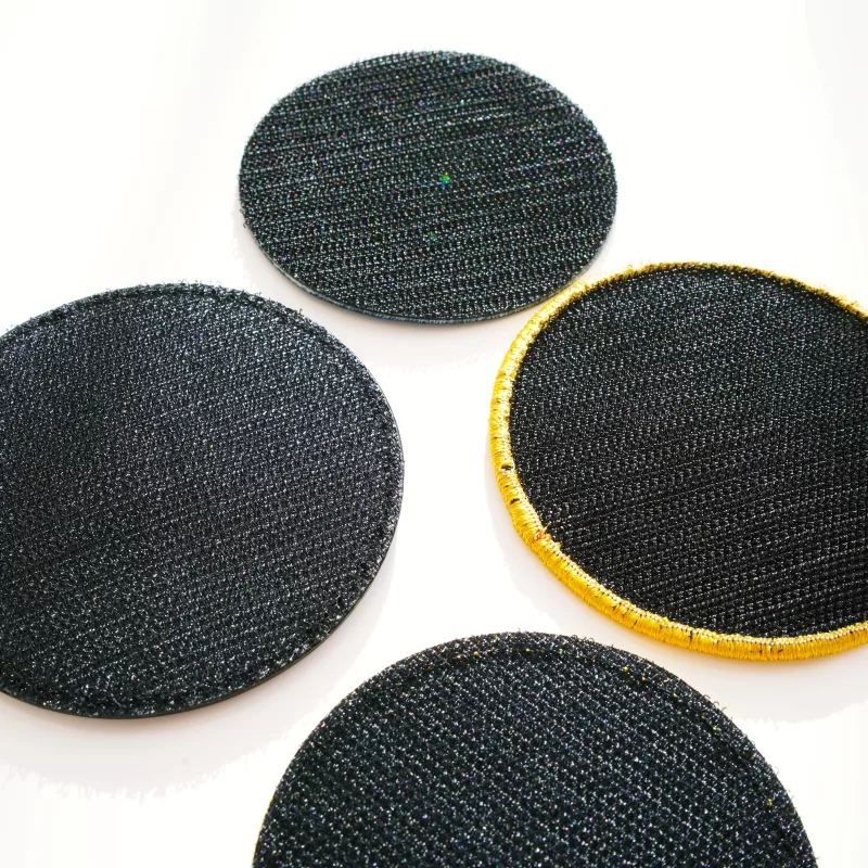 dos velcro auto-agrippant patch personnalisé crochet boucle paradyse solutions