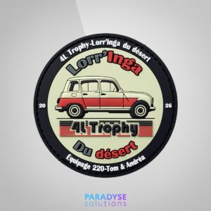Patch Lorr inga équipe 4L Trophy, raid sport solidaire