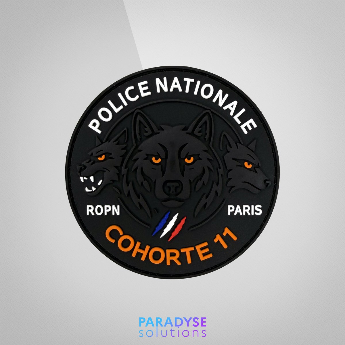 Patch Police Nationale ROPN cohorte 11 orange, formation