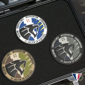 Patch PSIG Saint-Julien-en-Genevois, gendarmerie de proximité, écusson personnalisé
