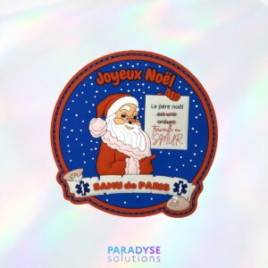 Patch SAMU Paris édition Noël, secours médical urgent