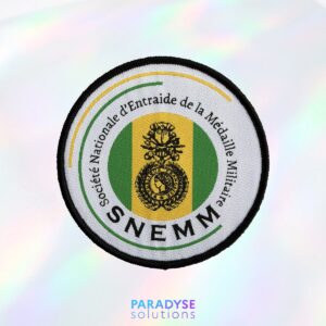 Patch SNEMM, Société Nationale d Entraide de la Médaille Militaire, association d anciens combattants