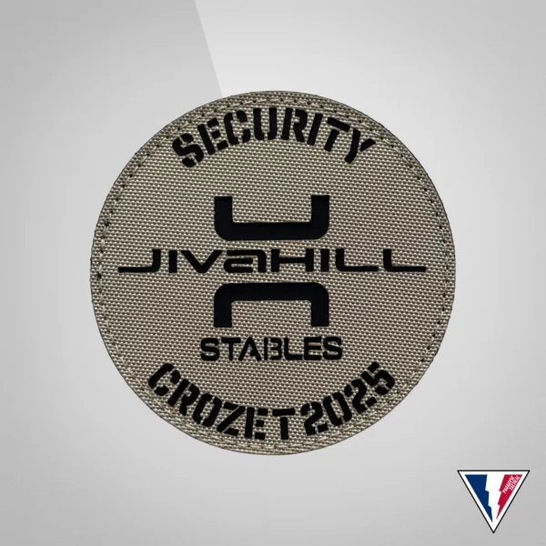 patch laser cut personnalisé jiva hill security sécurité privée suisse paradyse solutions