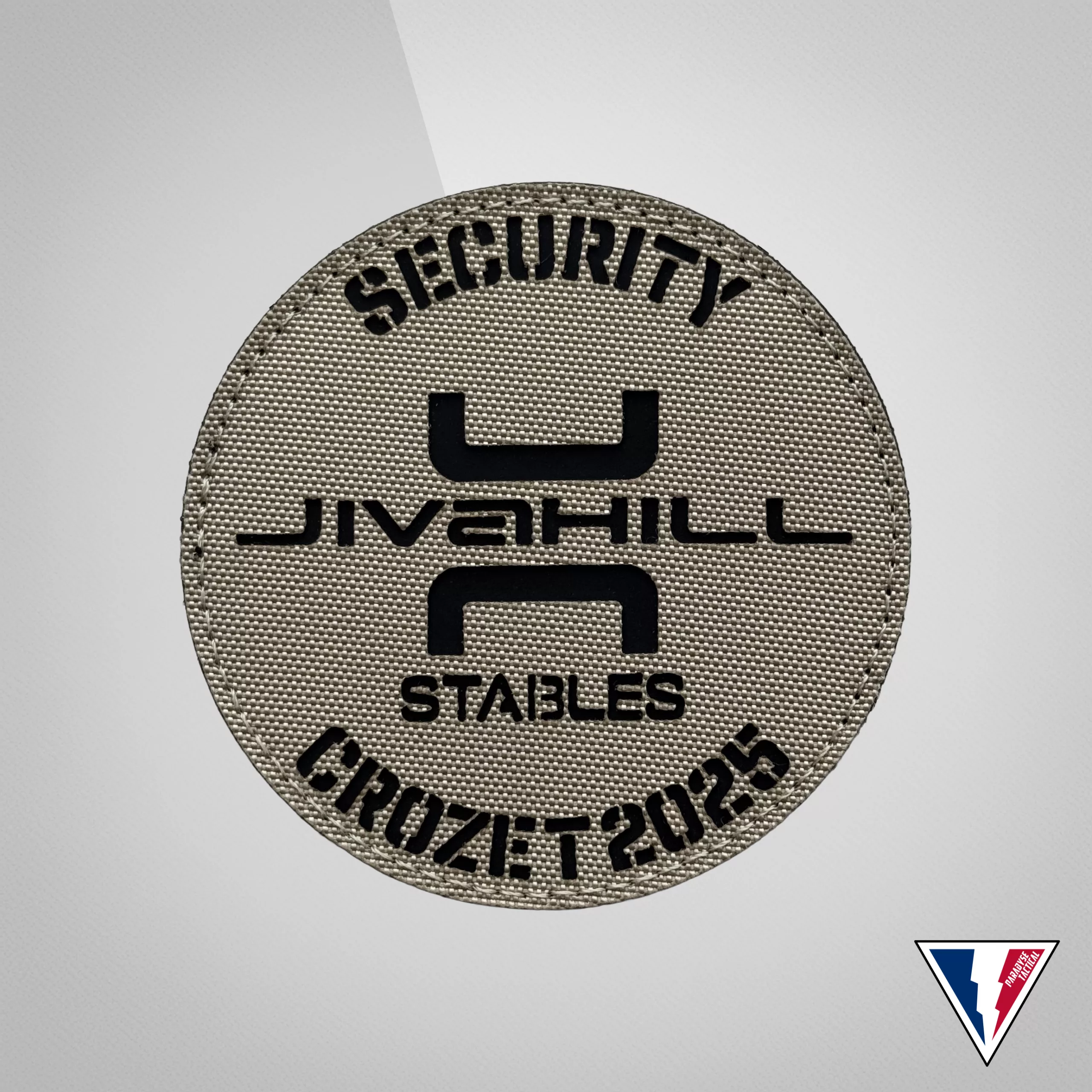 patch laser cut personnalisé jiva hill security sécurité privée suisse paradyse solutions