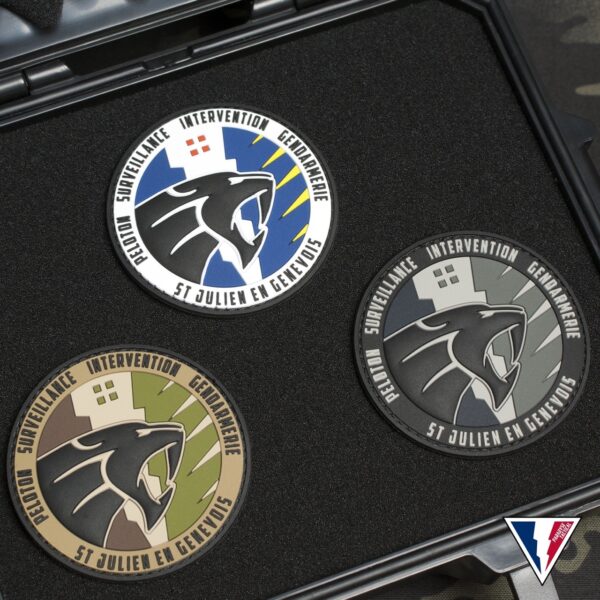 patch pvc 3d personnalisé psig gendarmerie nationale paradyse solutions
