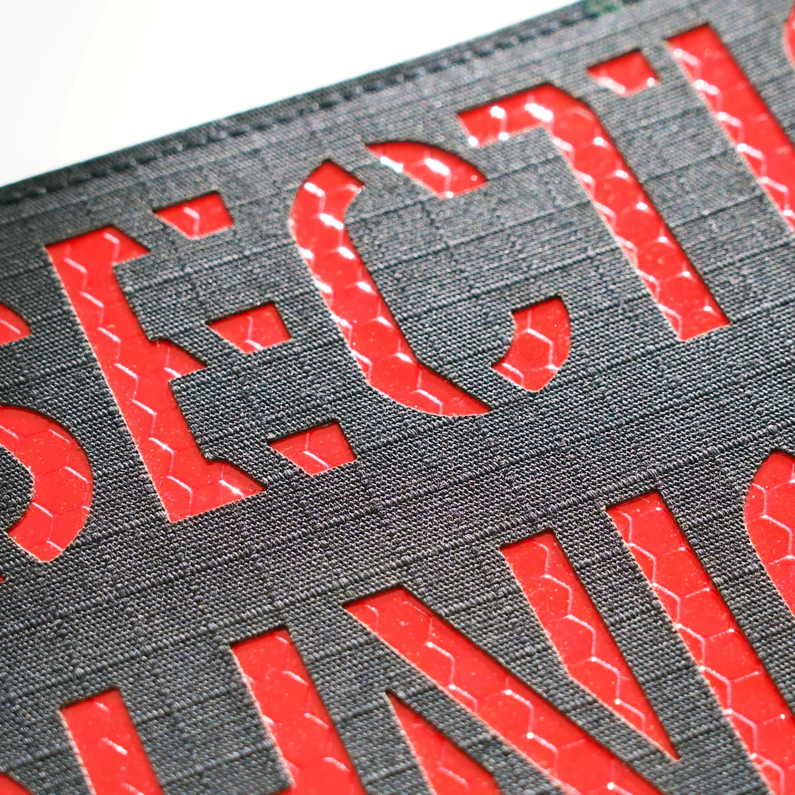 patch laser cut personnalisé bandeau identification découpe laser cordura paradyse solutions