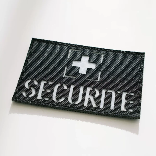 patch laser cut personnalisé sécurité privée suisse genève identification paradyse solutions