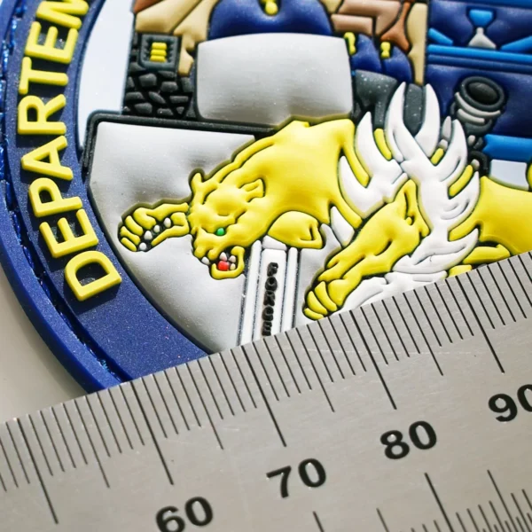 patch pvc détail relief couleurs fabrication sur mesure paradyse solutions