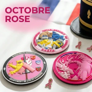 Patch Octobre Rose personnalisé : sensibilisation et engagement solidaire