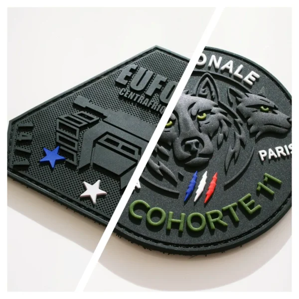 comparaison patch pvc 2d versus 3d relief plat bombé paradyse solutions