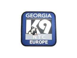 Badge PVC Georgia K9 NTC Europe