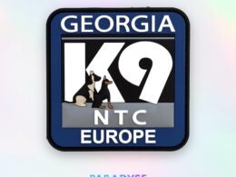 Badge PVC Georgia K9 NTC Europe